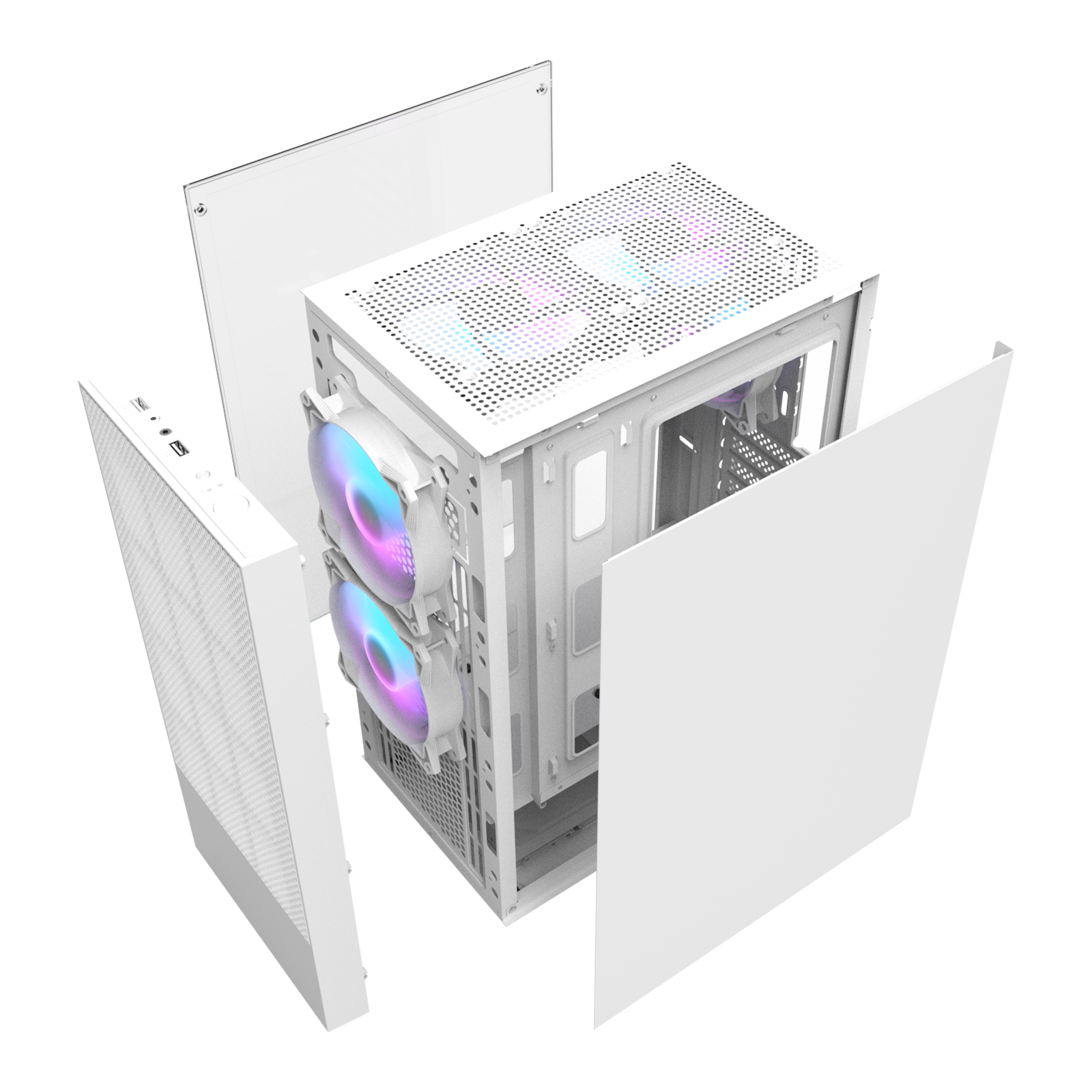 Vỏ case máy tính Darkflash A290 (Mid Tower / Trắng)