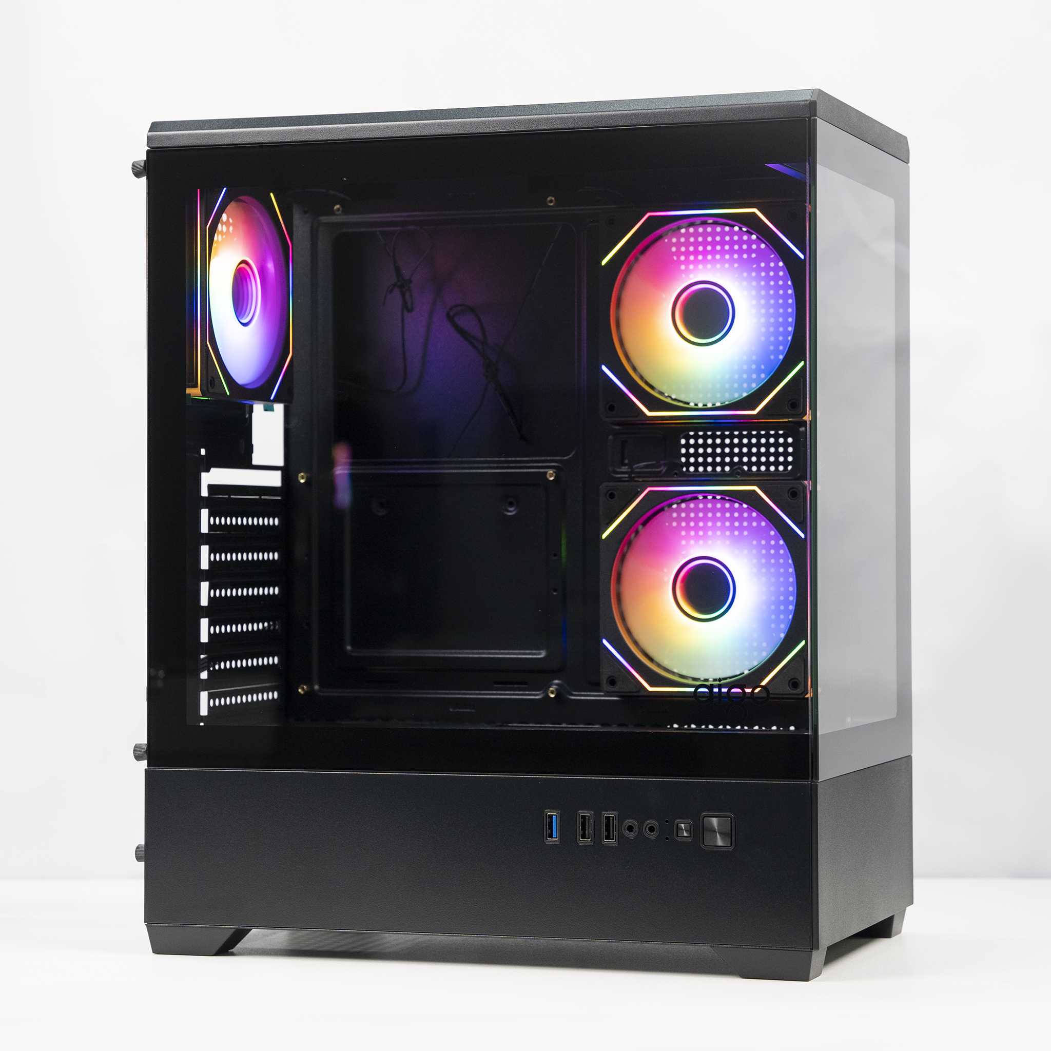VỎ CASE PC ATX AIGO C365 BLACK