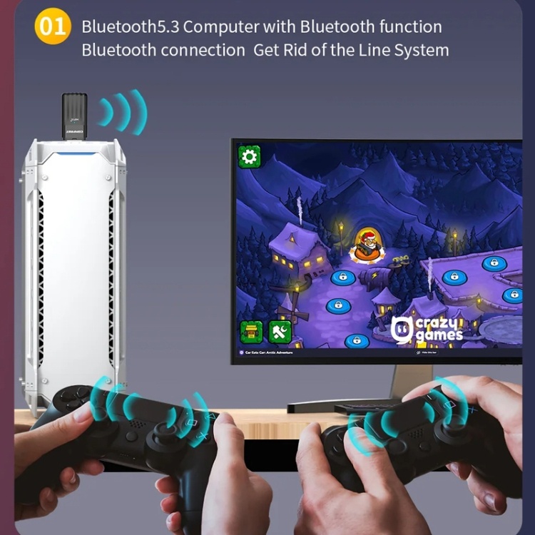 Bộ Chuyển Đổi USB COMFAST CF-943AX WiFi 6 AX900 Bluetooth 5.3 2.4G/5.8G