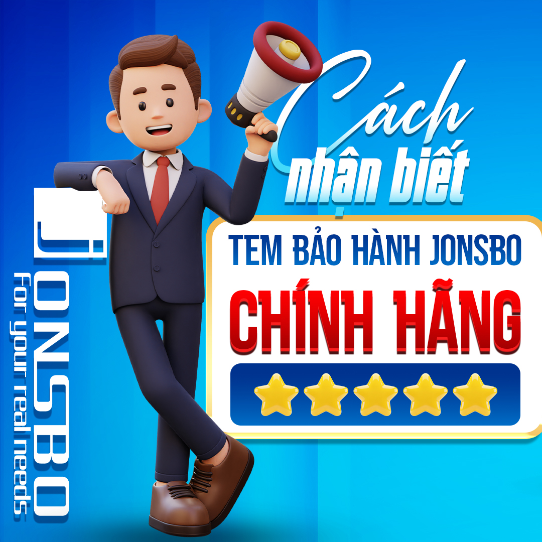 Thông Báo Thay Đổi Tem Bảo Hành Chính Hãng Jonsbo Tại Việt Nam
