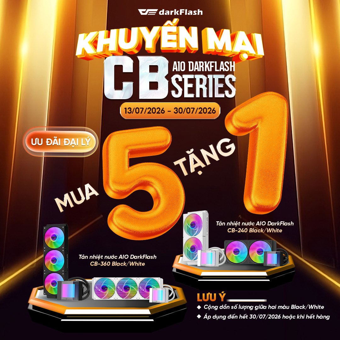 Khuyến Mãi Dành Cho Đại Lý Khi Nhập Tản AIO darkFlash CB Series