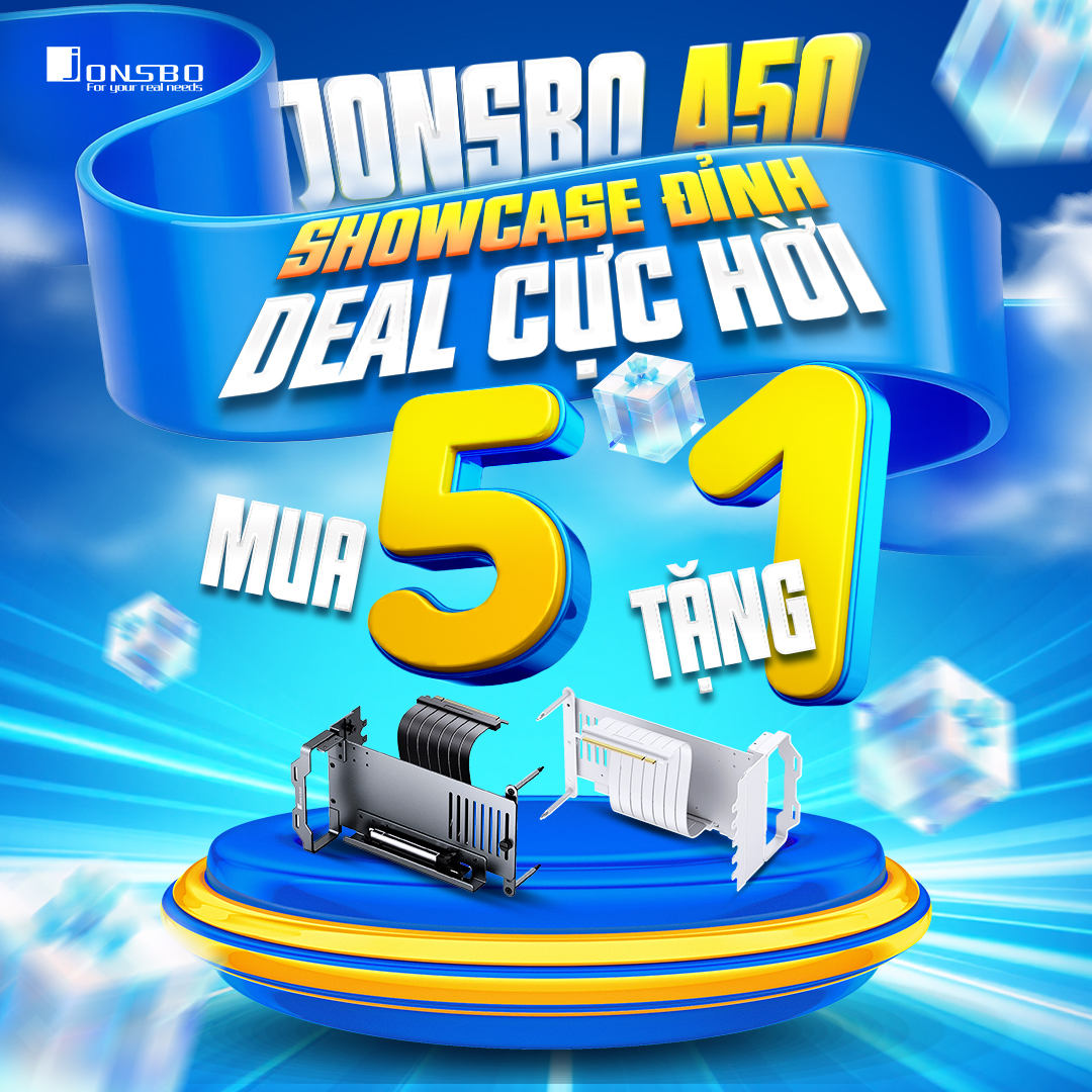 Ưu Đãi Đại Lý Khi Nhập Jonsbo A50: Mua 5 Tặng 1, Tối Ưu Lợi Nhuận