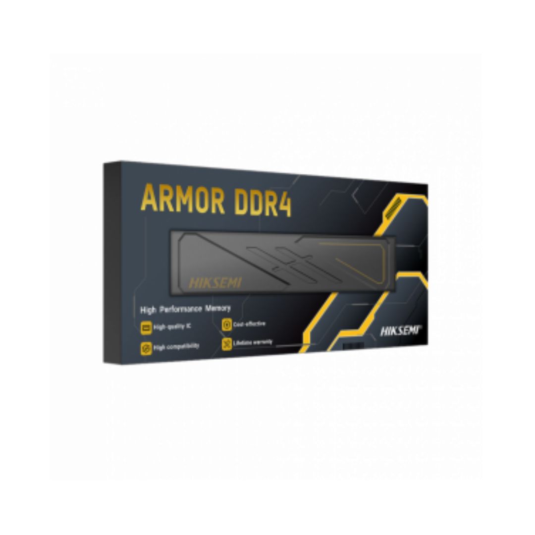 Ram Hiksemi Armor 8GB DDR4 bus 3200Mhz Tản Nhiệt - HSC408U32D2-8G