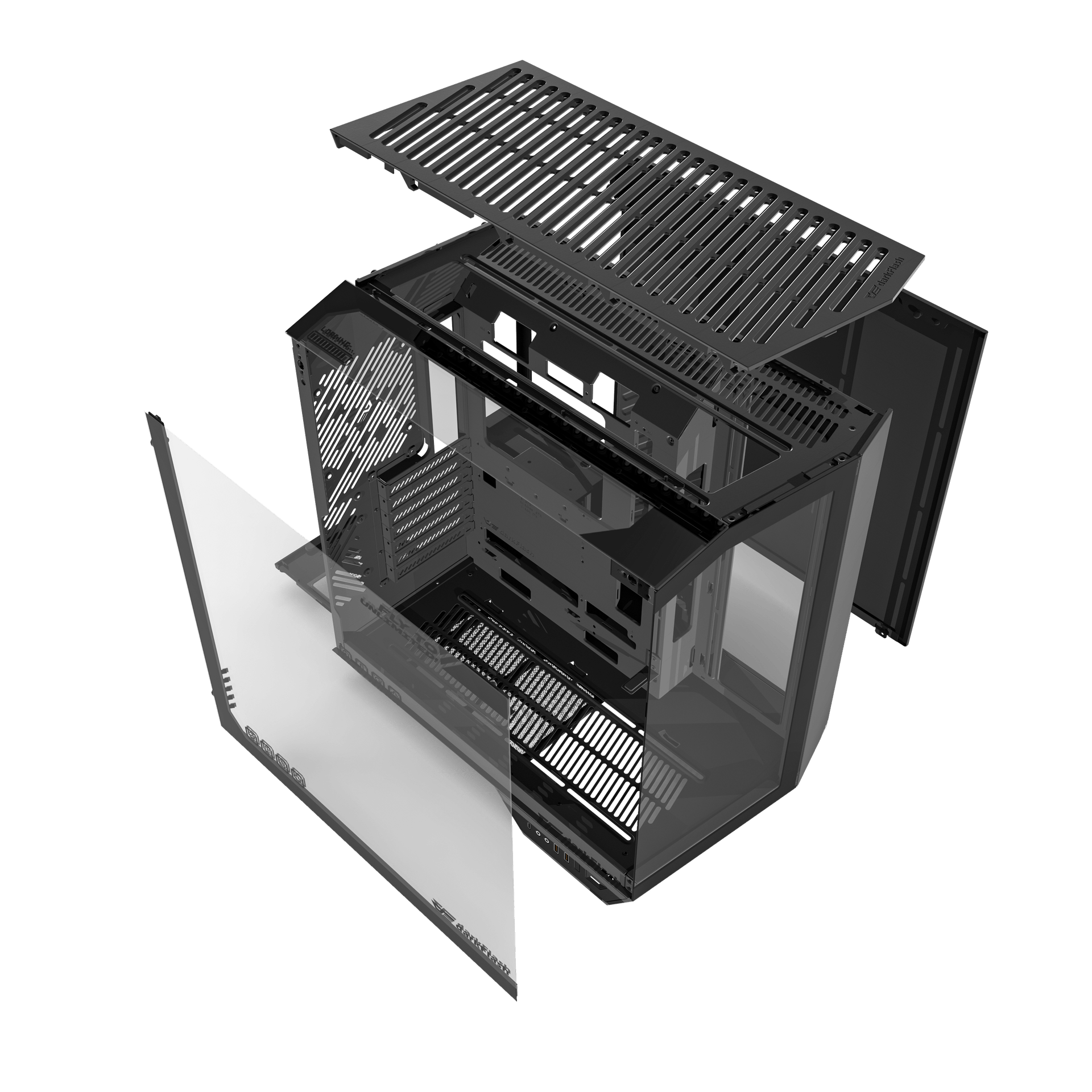 VỎ CASE PC ATX DARKFLASH DY470 BLACK