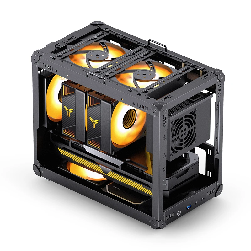 VỎ CASE PC JONSBO C6 MAX BLACK