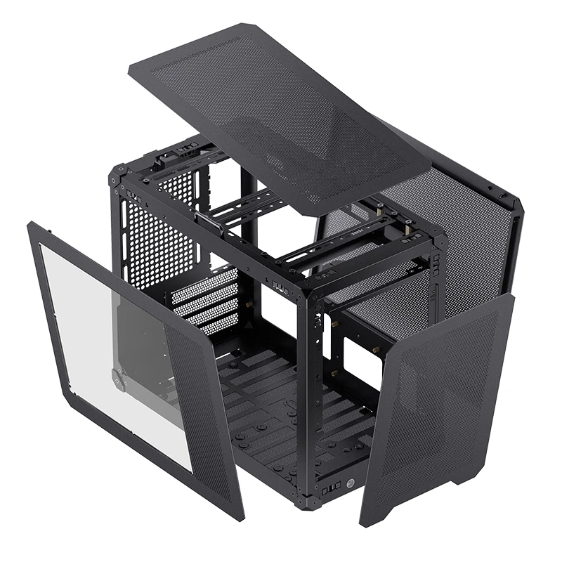 VỎ CASE PC JONSBO C6 MAX BLACK