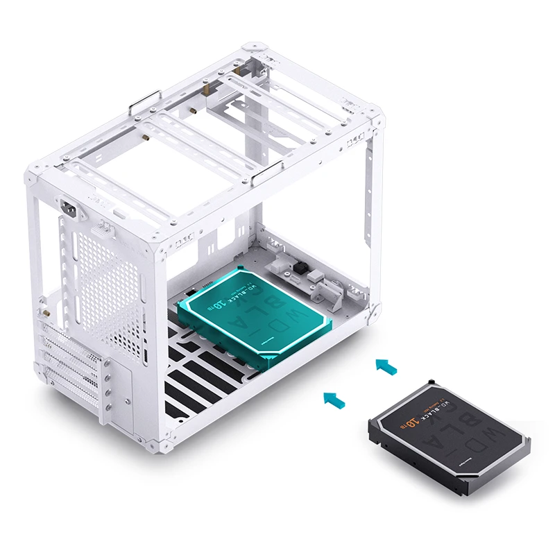 VỎ CASE PC JONSBO C6 MAX WHITE