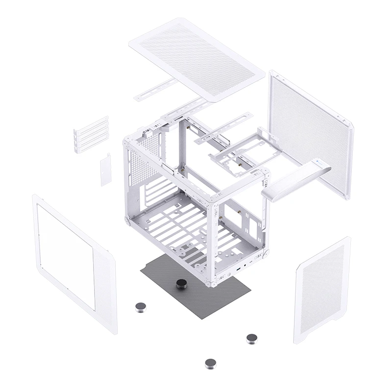 VỎ CASE PC JONSBO C6 MAX WHITE