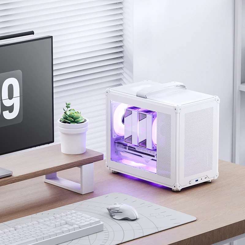 VỎ CASE PC JONSBO C6 MAX WHITE