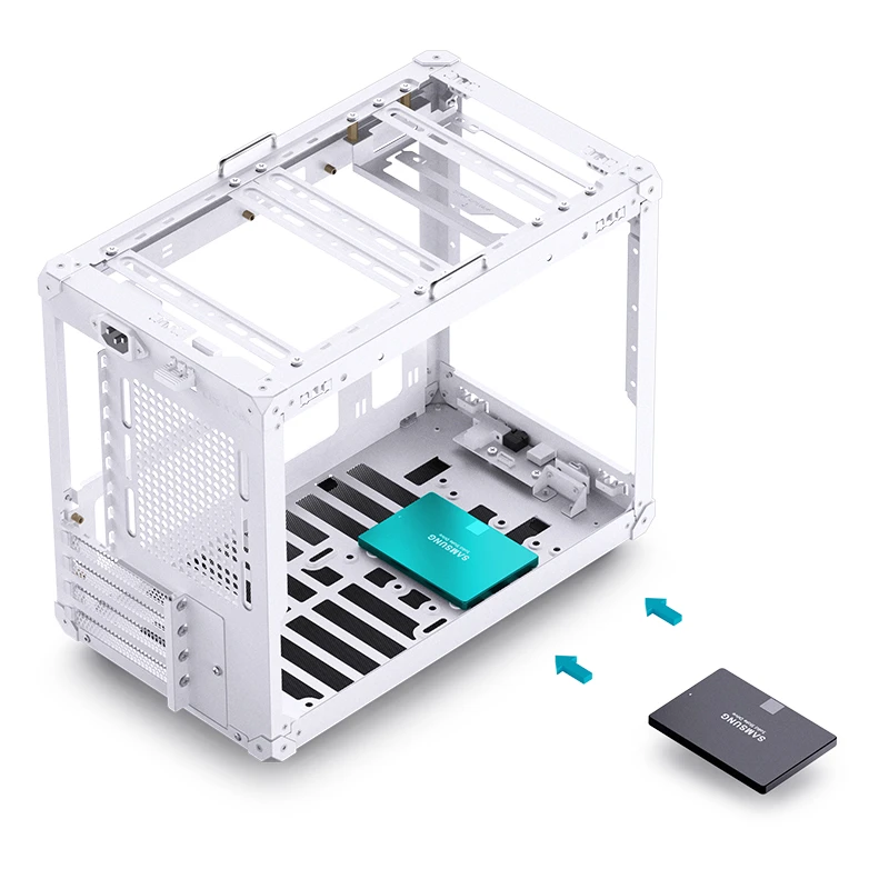 VỎ CASE PC JONSBO C6 MAX WHITE