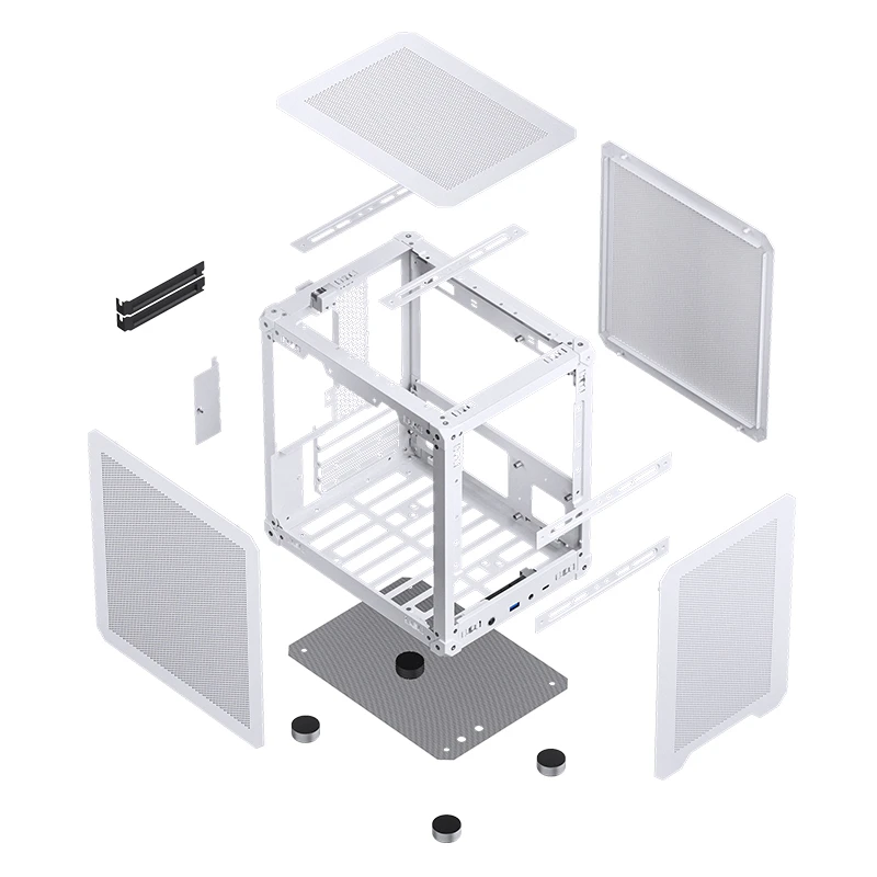 VỎ CASE PC JONSBO C6 WHITE