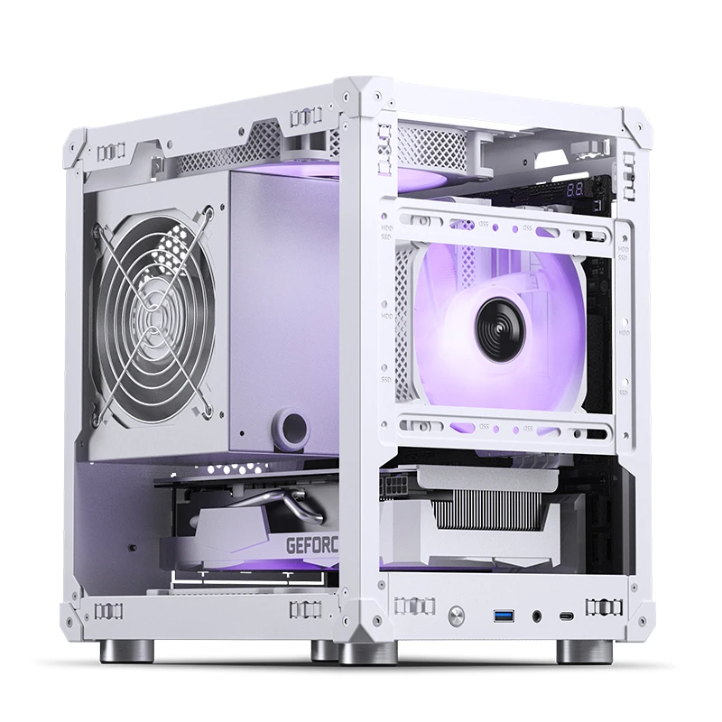 VỎ CASE PC JONSBO C6 WHITE