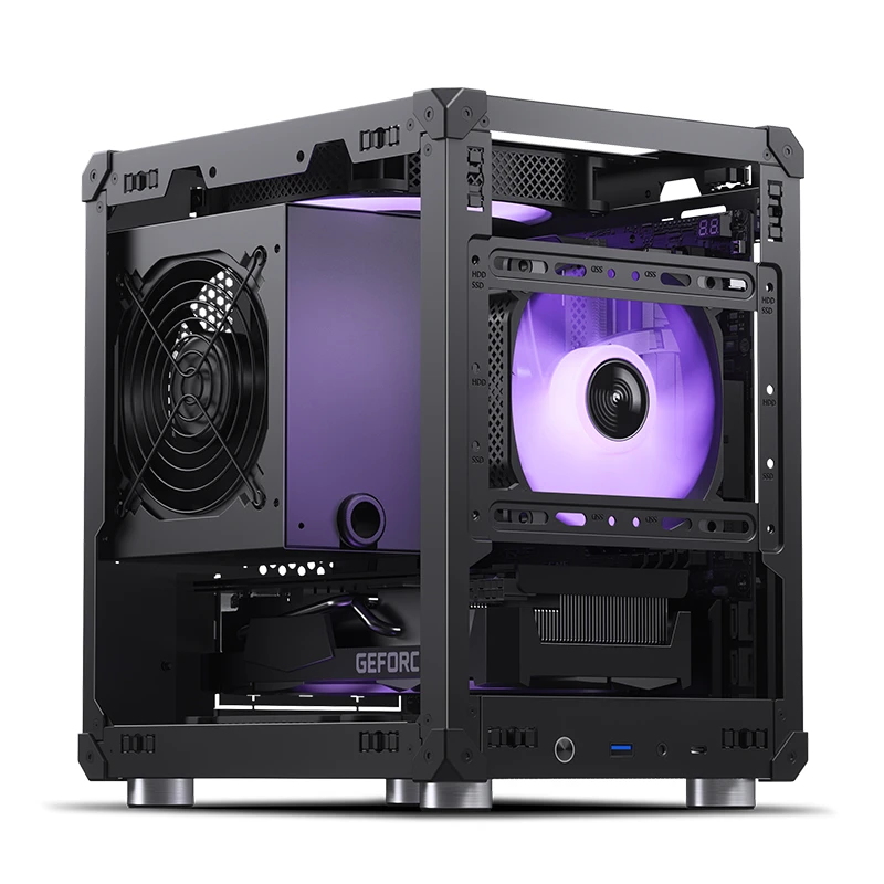VỎ CASE PC M-ATX JONSBO C6 BLACK