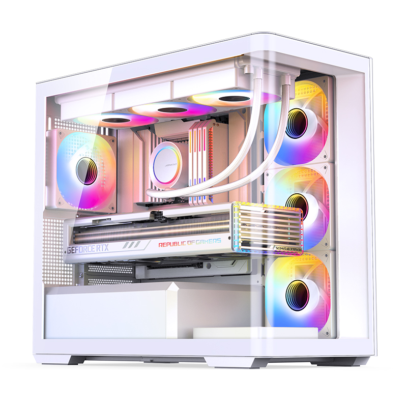 VỎ CASE PC JONSBO D300 BLACK/WHITE VỎ CASE PC JONSBO D300 BLACK/WHITE