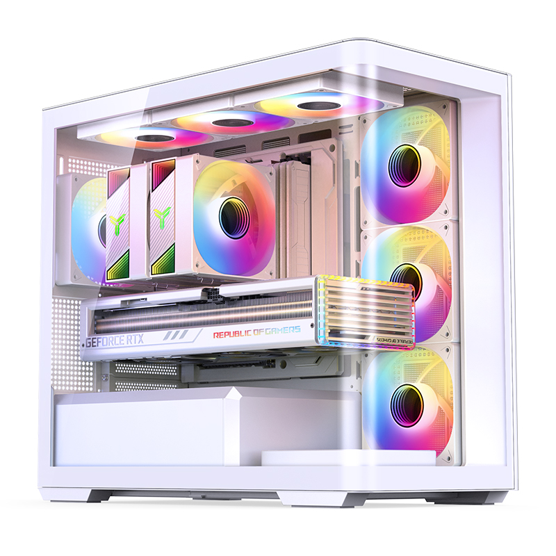 VỎ CASE PC JONSBO D300 BLACK/WHITE VỎ CASE PC JONSBO D300 BLACK/WHITE