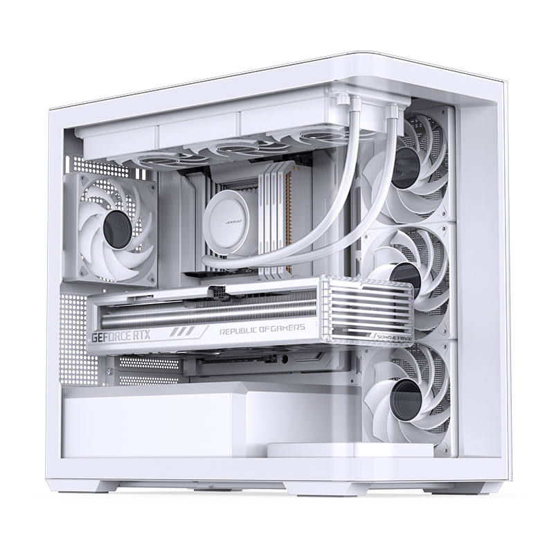 VỎ CASE PC JONSBO D300 BLACK/WHITE VỎ CASE PC JONSBO D300 BLACK/WHITE