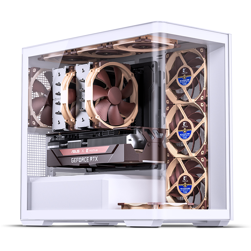 VỎ CASE PC JONSBO D300 BLACK/WHITE VỎ CASE PC JONSBO D300 BLACK/WHITE