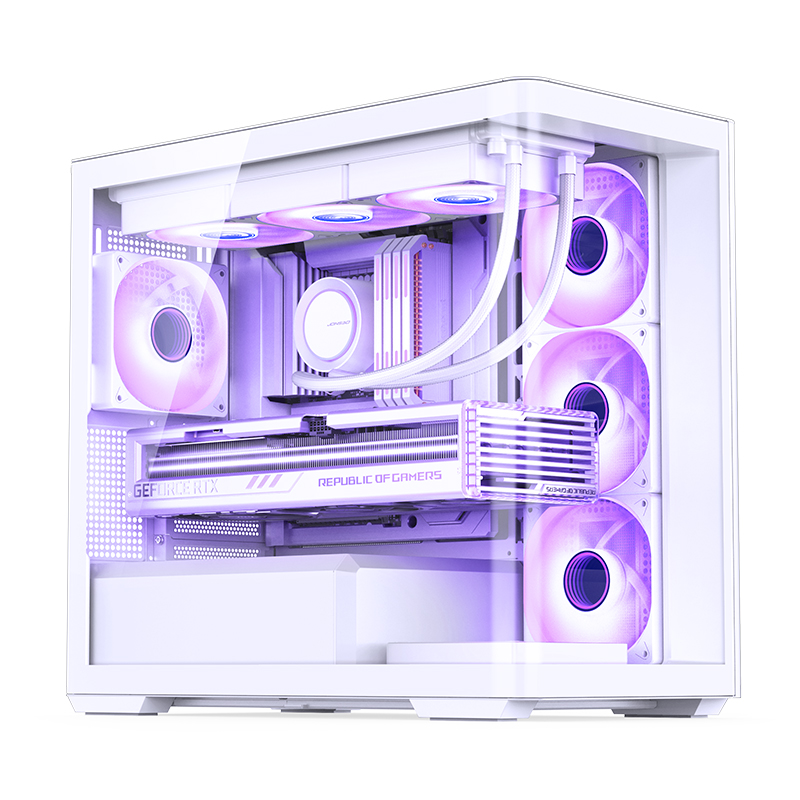VỎ CASE PC JONSBO D300 BLACK/WHITE VỎ CASE PC JONSBO D300 BLACK/WHITE