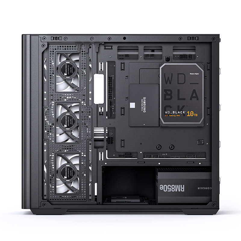VỎ CASE PC JONSBO D300 BLACK/WHITE VỎ CASE PC JONSBO D300 BLACK/WHITE