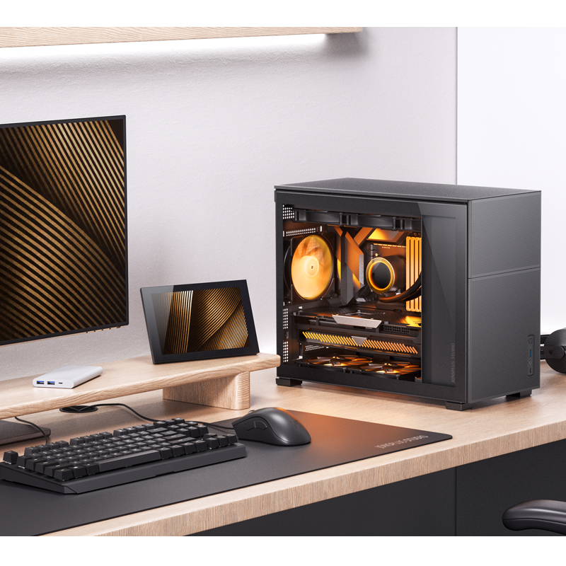 VỎ CASE PC JONSBO D31 MESH BLACK