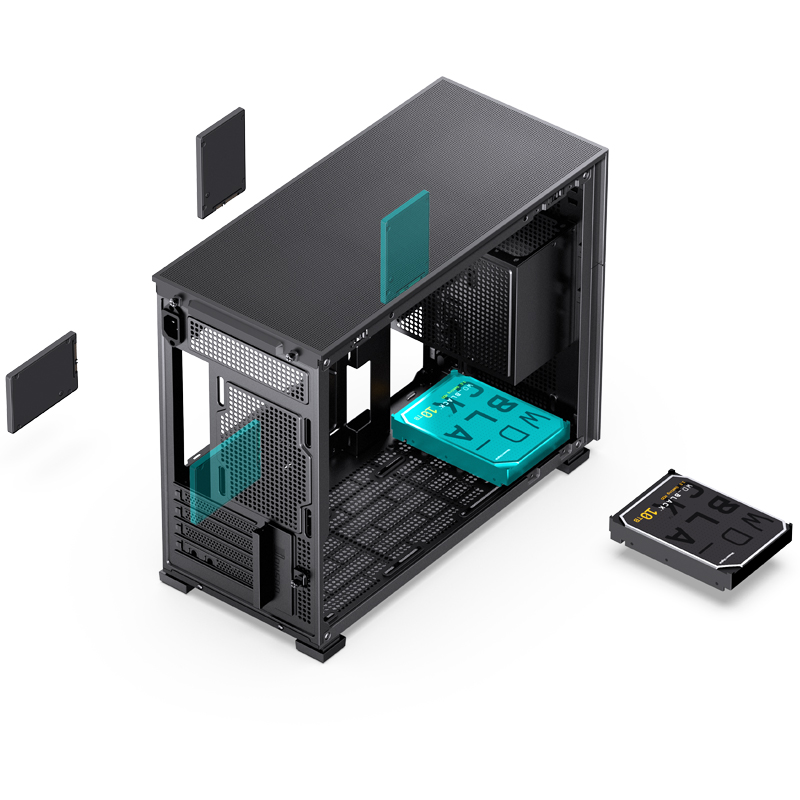 VỎ CASE PC JONSBO D31 MESH BLACK