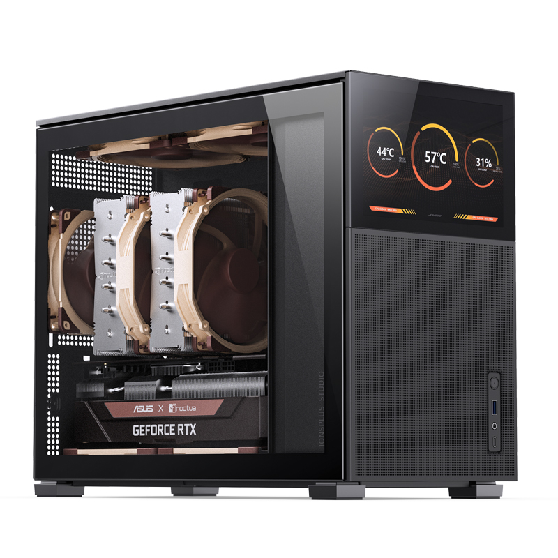 VỎ CASE PC JONSBO D31 MESH SCREEN BLACK VỎ CASE PC JONSBO D31 MESH SCREEN BLACK