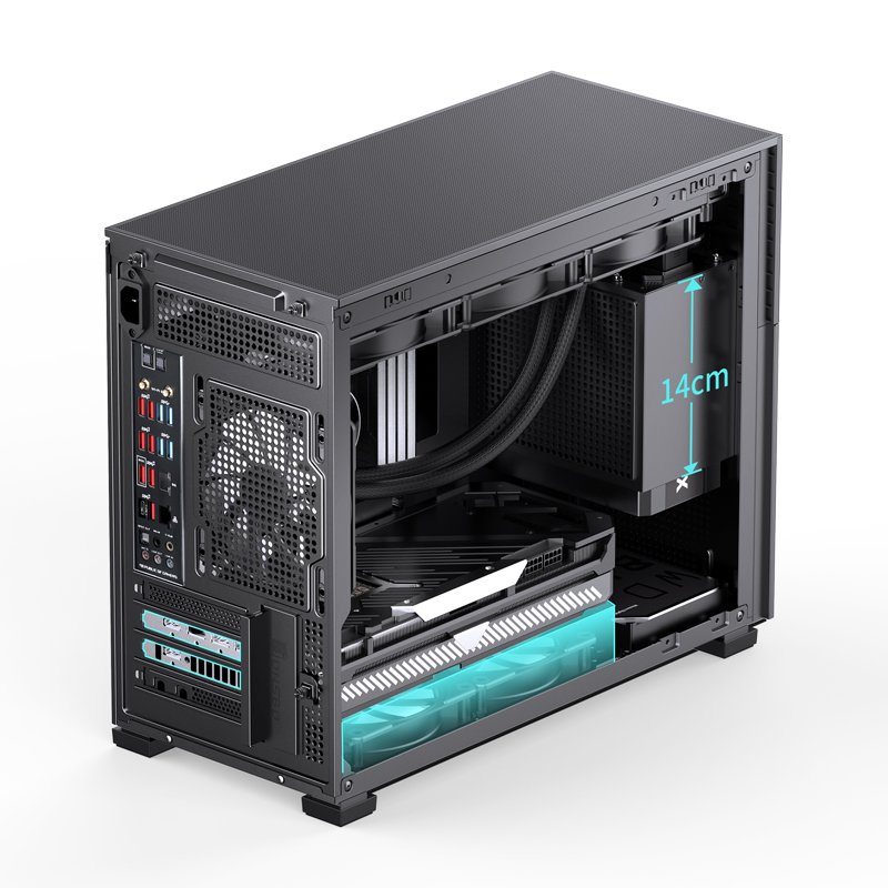 VỎ CASE PC JONSBO D31 MESH SCREEN BLACK VỎ CASE PC JONSBO D31 MESH SCREEN BLACK