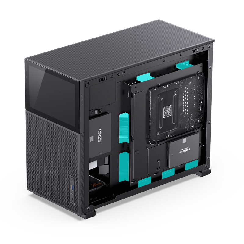 VỎ CASE PC JONSBO D31 MESH SCREEN BLACK VỎ CASE PC JONSBO D31 MESH SCREEN BLACK