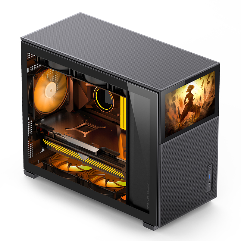 VỎ CASE PC JONSBO D31 MESH SCREEN BLACK VỎ CASE PC JONSBO D31 MESH SCREEN BLACK