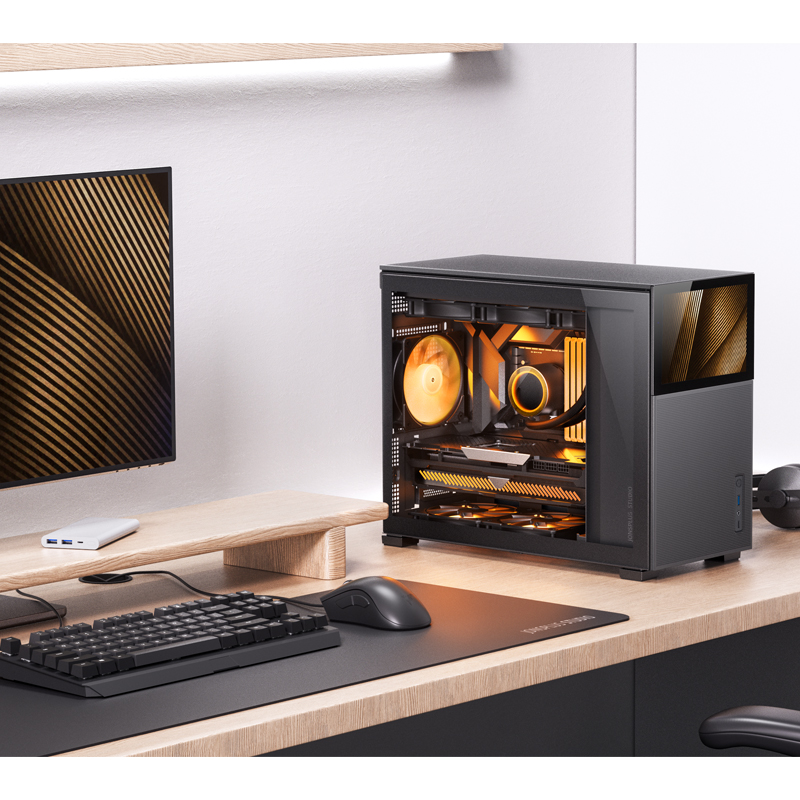 VỎ CASE PC JONSBO D31 MESH SCREEN BLACK VỎ CASE PC JONSBO D31 MESH SCREEN BLACK