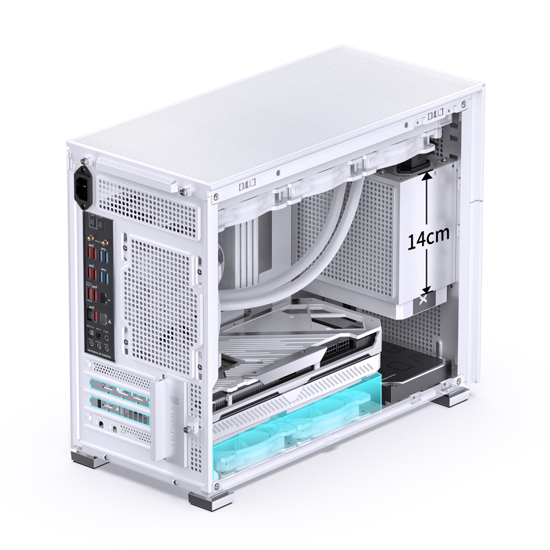 VỎ CASE PC JONSBO D31 MESH WHITE