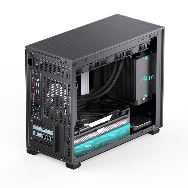VỎ CASE PC JONSBO D31 STD BLACK