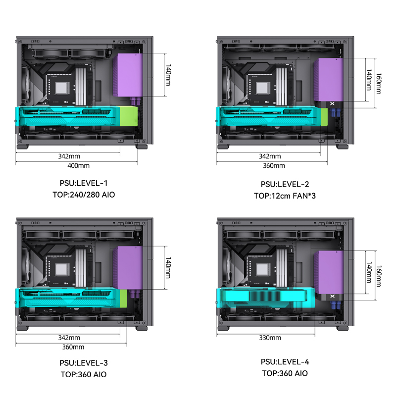 VỎ CASE PC JONSBO D31 STD BLACK