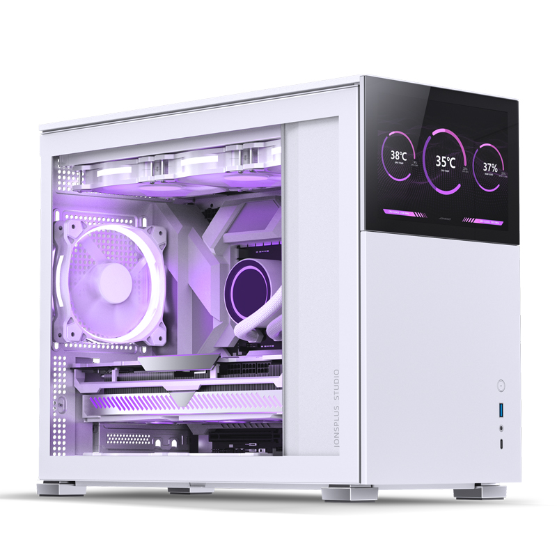 VỎ CASE PC JONSBO D31 STD SCREEN WHITE
