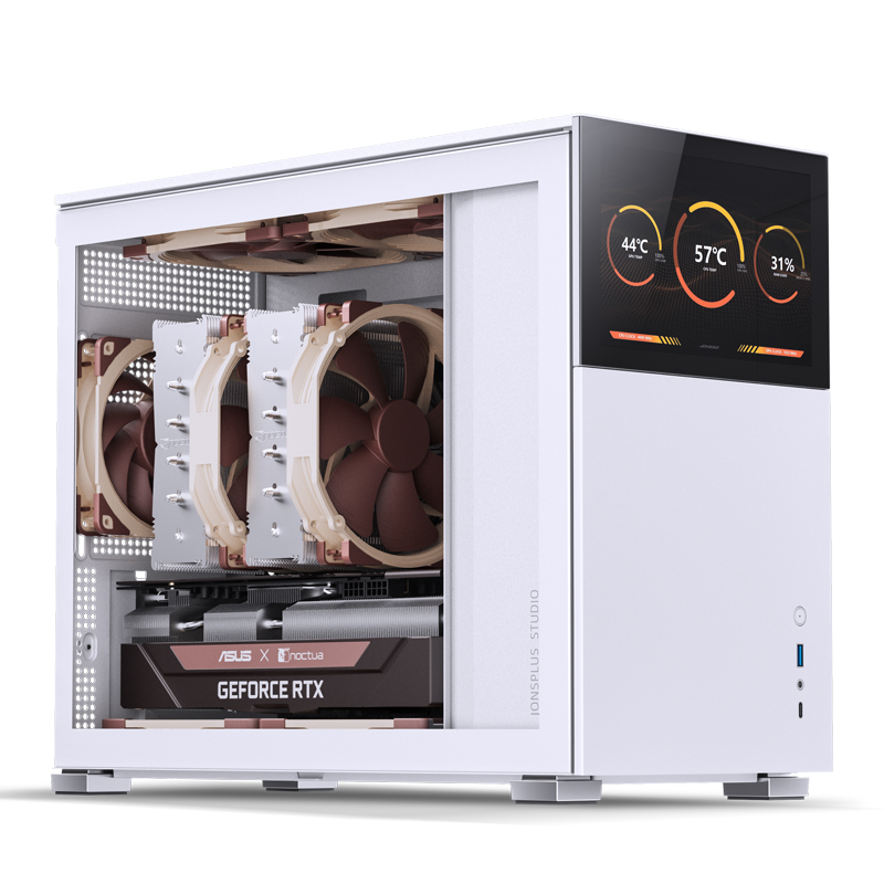VỎ CASE PC JONSBO D31 STD SCREEN WHITE