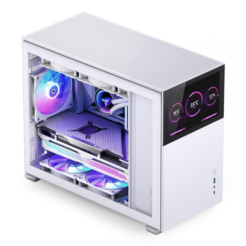 VỎ CASE PC JONSBO D31 STD SCREEN WHITE