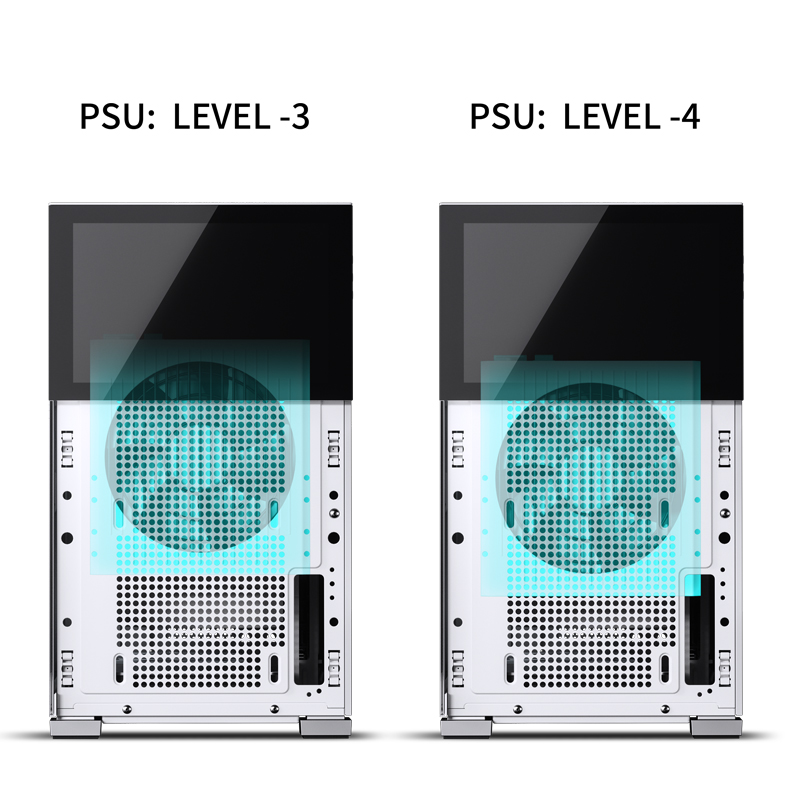 VỎ CASE PC JONSBO D31 STD SCREEN WHITE