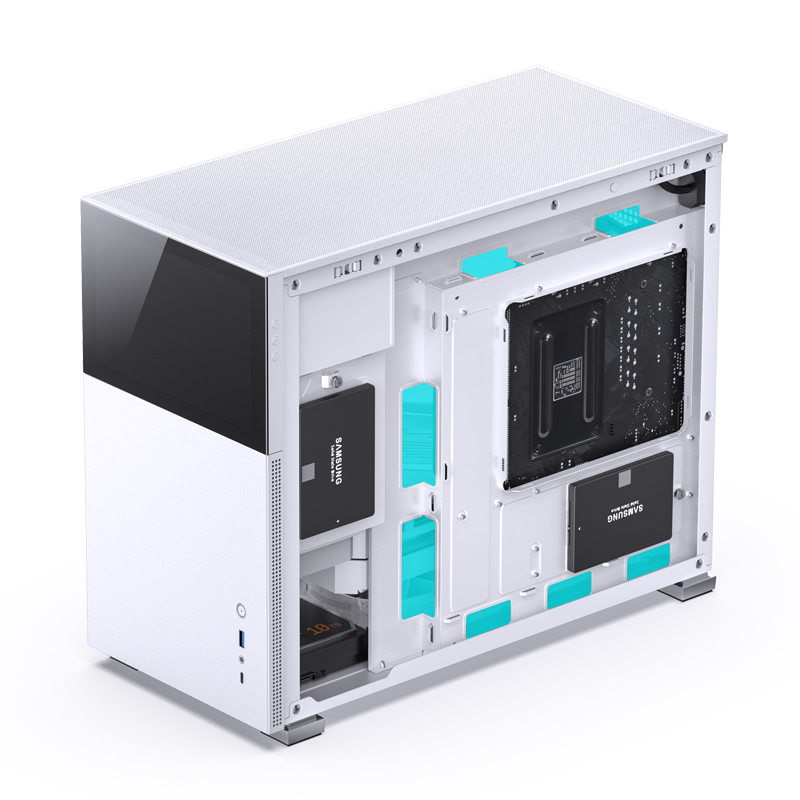 VỎ CASE PC JONSBO D31 STD SCREEN WHITE