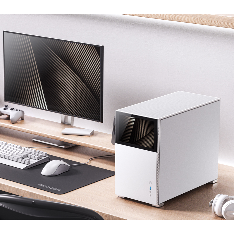 VỎ CASE PC JONSBO D31 STD SCREEN WHITE
