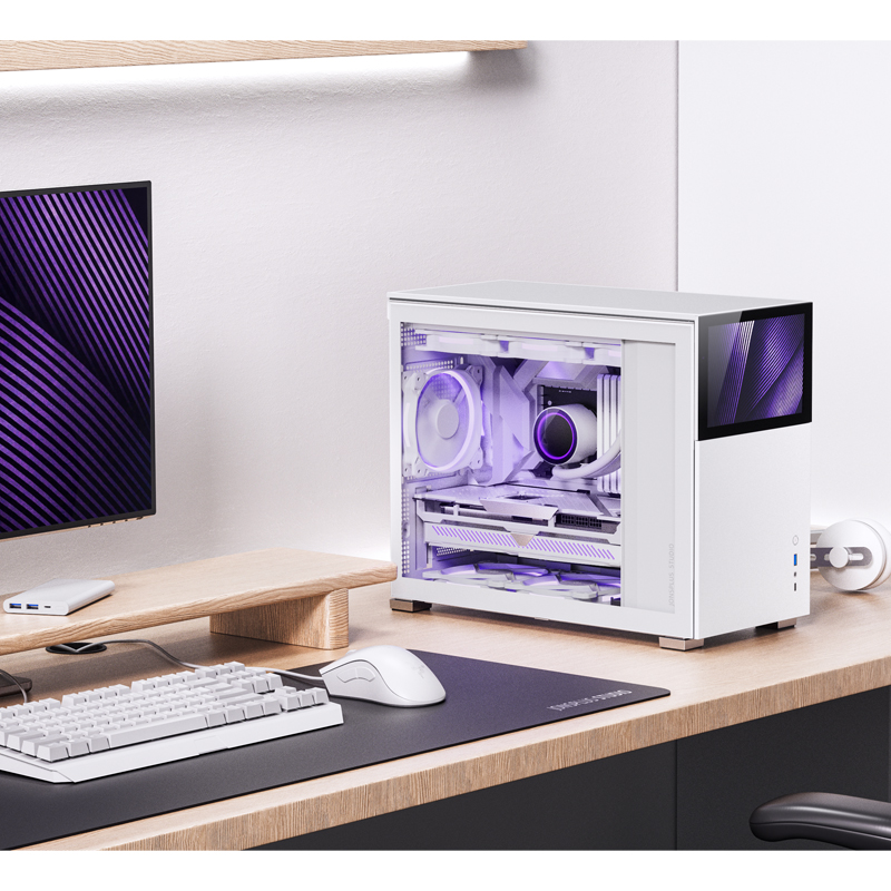 VỎ CASE PC JONSBO D31 STD SCREEN WHITE