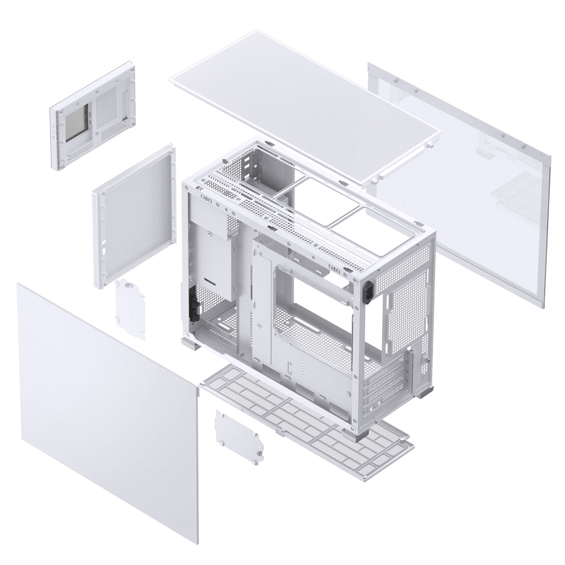 VỎ CASE PC JONSBO D31 STD SCREEN WHITE