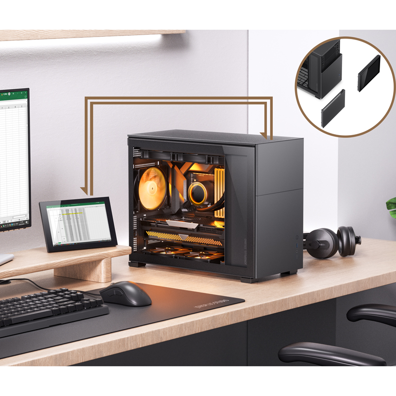 VỎ CASE PC JONSBO D31 STD SCREEN BLACK