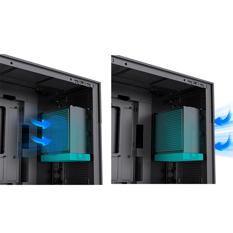 VỎ CASE PC JONSBO D31 STD SCREEN BLACK