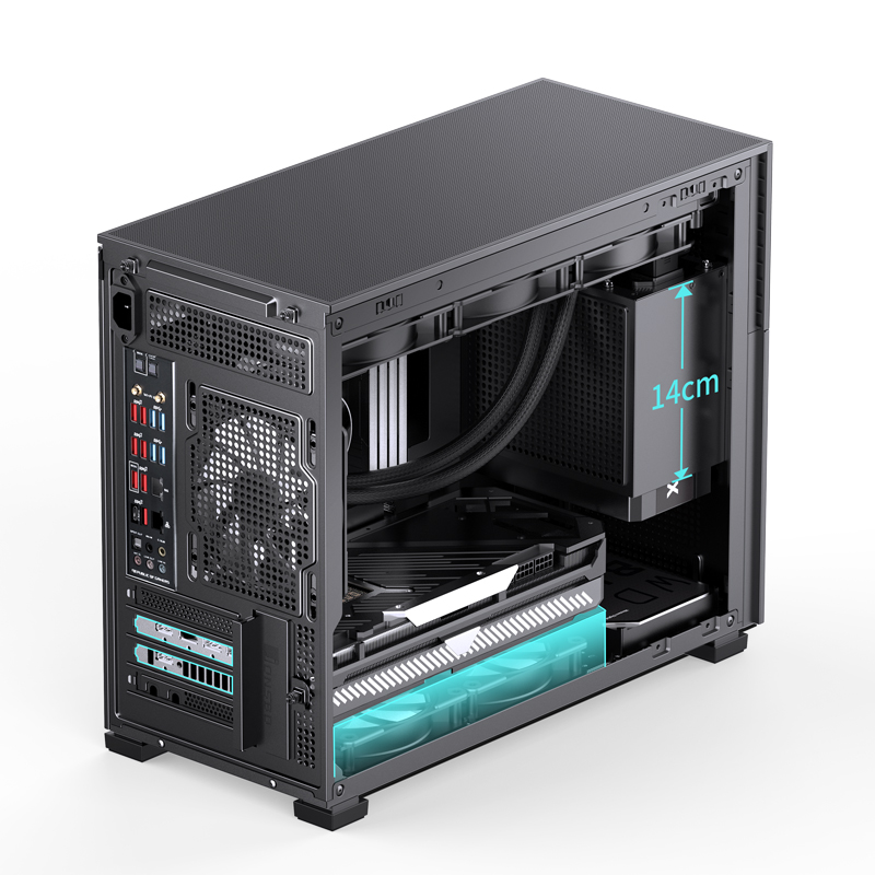 VỎ CASE PC JONSBO D31 STD SCREEN BLACK
