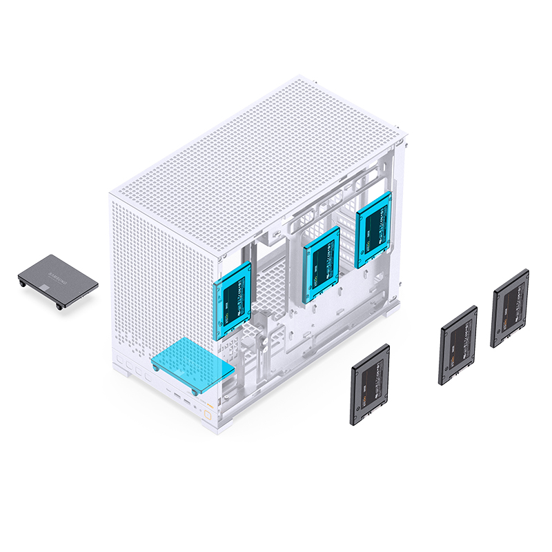 VỎ CASE PC JONSBO D32 PRO BLACK/WHITE