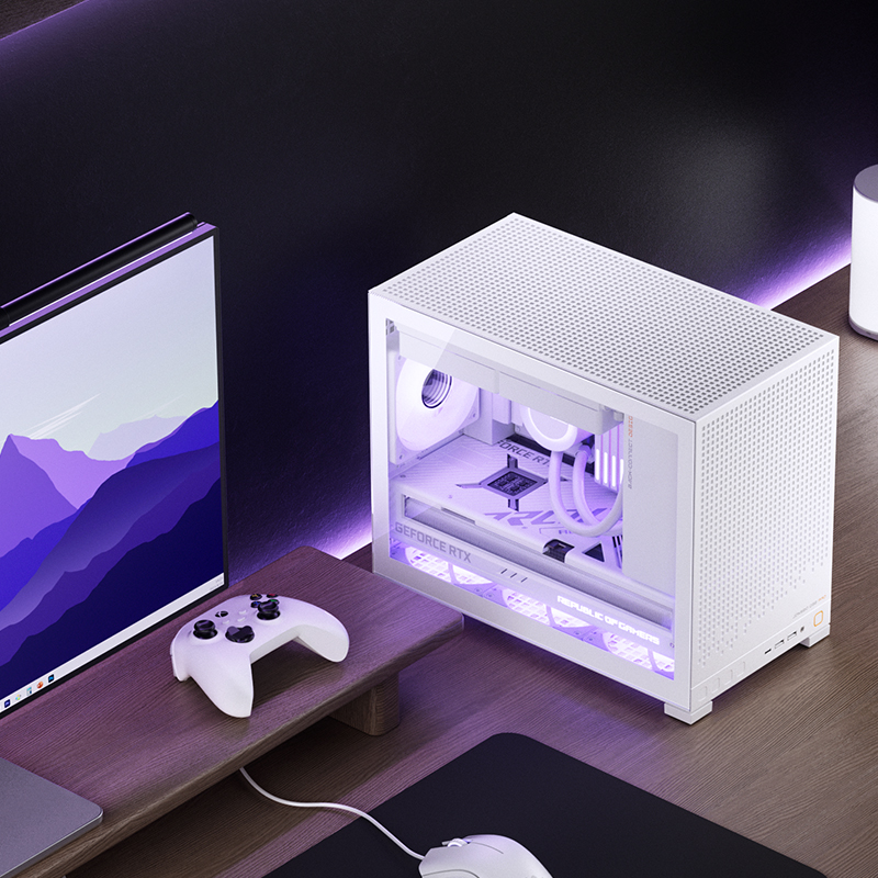 VỎ CASE PC JONSBO D32 PRO BLACK/WHITE