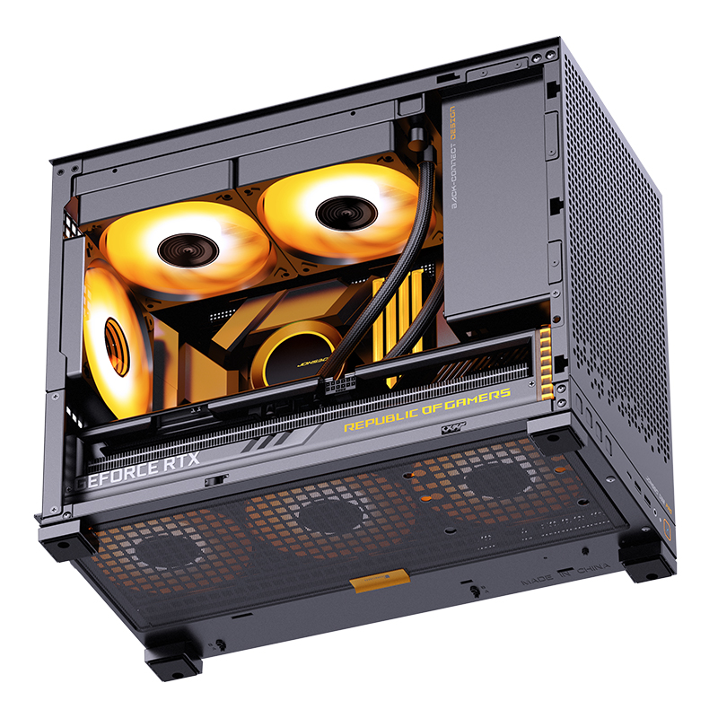 VỎ CASE PC JONSBO D32 PRO BLACK/WHITE