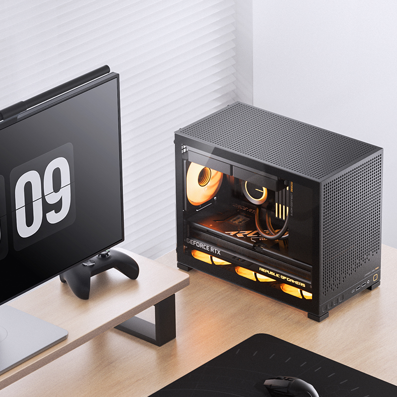 VỎ CASE PC JONSBO D32 PRO BLACK/WHITE