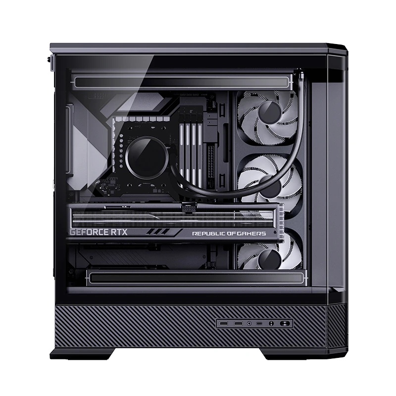 VỎ CASE PC JONSBO D400 BLACK