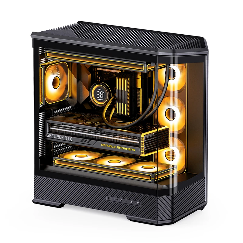 VỎ CASE PC JONSBO D400 BLACK